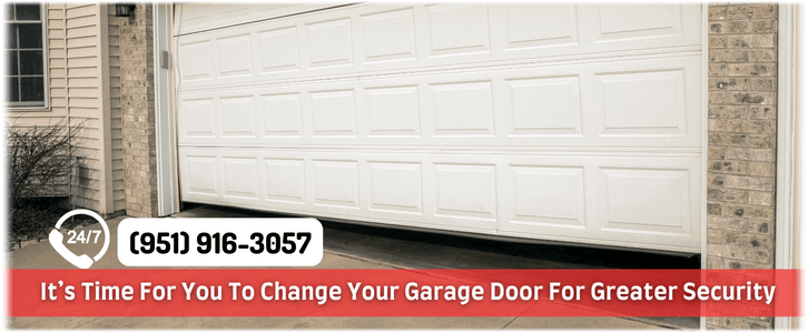 Garage Door Off Track in Moreno Valley, CA